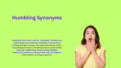 Humbling Synonyms That Shift Perspective Instantly