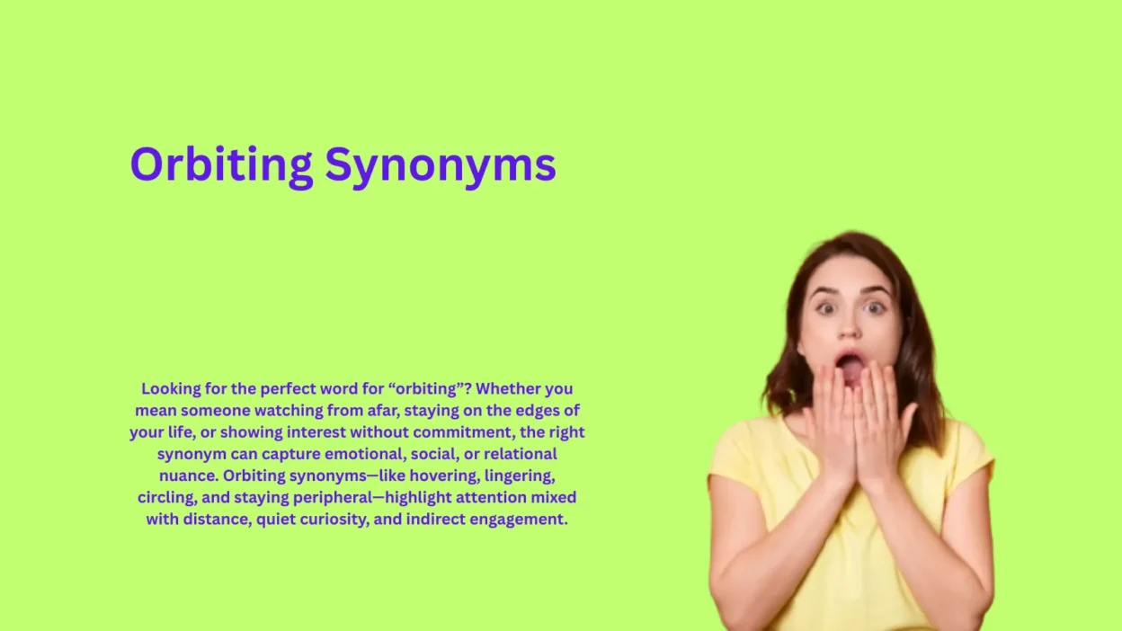 Orbiting Synonyms That Reveal Social Dynamics