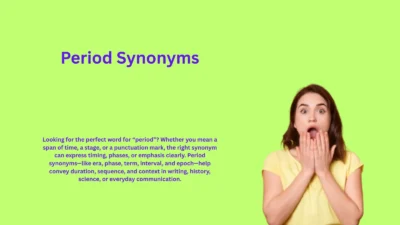 Period Synonyms That Define Clear Boundaries