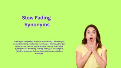 Slow Fading Synonyms That Reveal Hidden Distance