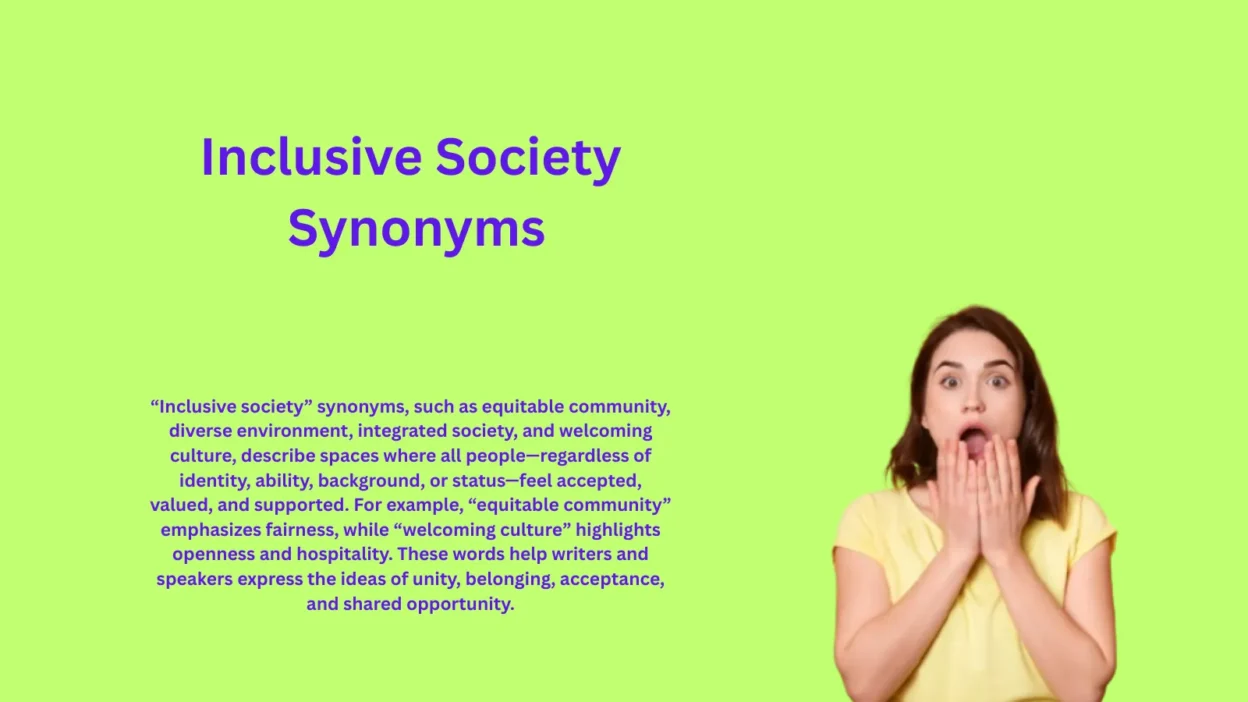 Inclusive Society Synonyms That Promote True Belonging