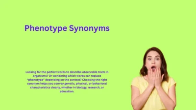 Phenotype Synonyms That Explain Observable Traits Clearly