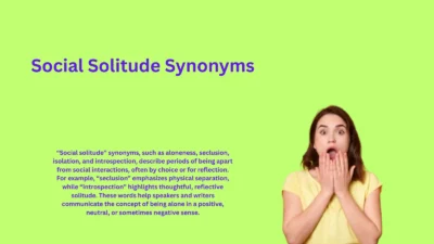 Social Solitude Synonyms That Embrace Peaceful Isolation